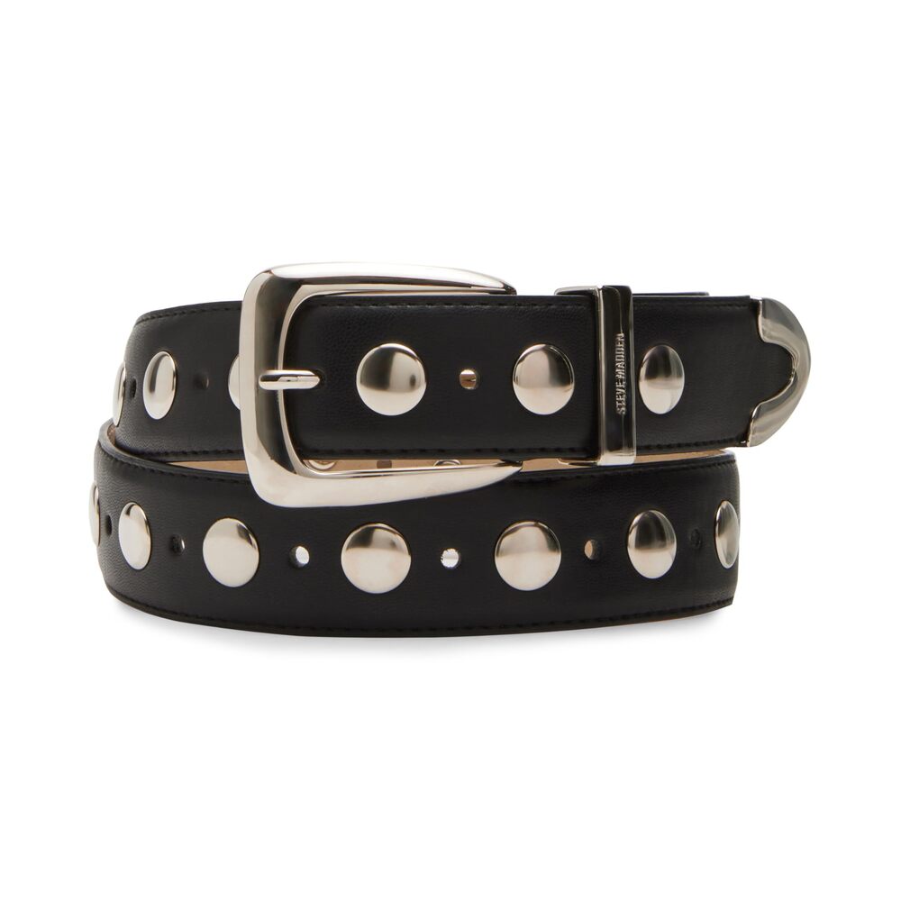 6748 Women's Kingston Studded Pant Belt, Black